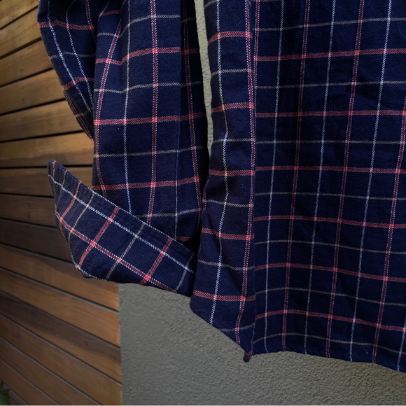Alex Mill flannel button down plaid shirt - Picture 7 of 13